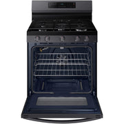 Samsung 30-inch Freestanding Gas Range with WI-FI Connect NX60A6511SG/AA