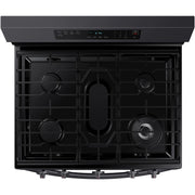 Samsung 30-inch Freestanding Gas Range with WI-FI Connect NX60A6511SG/AA