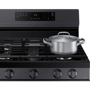 Samsung 30-inch Freestanding Gas Range with WI-FI Connect NX60A6511SG/AA