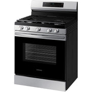 Samsung 30-inch Freestanding Gas Range with Wi-Fi Connect NX60A6111SS/AA