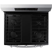 Samsung 30-inch Freestanding Gas Range with Wi-Fi Connect NX60A6111SS/AA