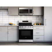 Samsung 30-inch Freestanding Gas Range with Wi-Fi Connect NX60A6111SS/AA
