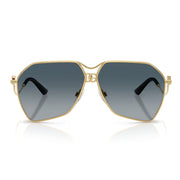 Dolce & Gabbana DG2326 Women's Pilot Gradient Sunglasses