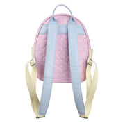 Bioworld Disney Mickey Mouse and Minnie Mouse 10.5" Adult Mini Backpack with Movable Characters - Pink