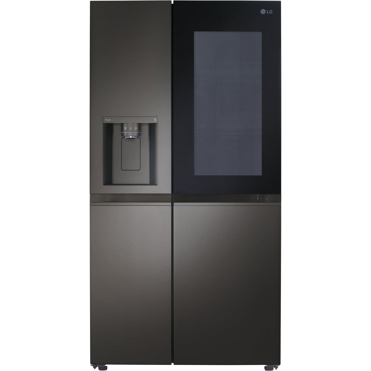 LG 36-inch, 27.1 cu.ft. Freestanding French 4-Door Refrigerator with InstaView® LRSOS2706D