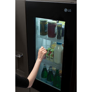 LG 36-inch, 27.1 cu.ft. Freestanding French 4-Door Refrigerator with InstaView® LRSOS2706D
