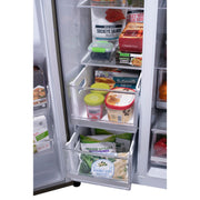 LG 36-inch, 27.1 cu.ft. Freestanding French 4-Door Refrigerator with InstaView® LRSOS2706D