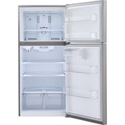 LG 33-inch, 24 cu.ft. Freestanding Top Freezer Refrigerator with Internal Water Dispenser LRTLS2403S