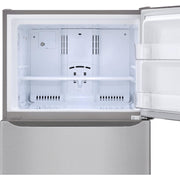 LG 33-inch, 24 cu.ft. Freestanding Top Freezer Refrigerator with Internal Water Dispenser LRTLS2403S