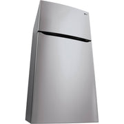 LG 33-inch, 24 cu.ft. Freestanding Top Freezer Refrigerator with Internal Water Dispenser LRTLS2403S