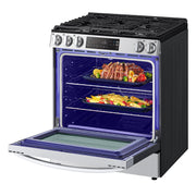 LG 30-inch Slide-in Gas Range with EasyClean® LSGL5831F