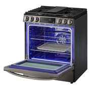 LG 30-inch Slide-in Gas Range with Air Fry Technology LSGL5833D