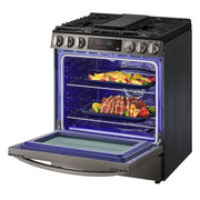 LG 30-inch Slide-in Gas Range with Air Fry Technology LSGL5833D