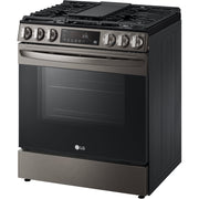 LG 30-inch Slide-in Gas Range with Air Fry Technology LSGL5833D