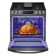 LG 30-inch Slide-in Gas Range with Air Fry Technology LSGL5833D