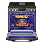 LG 30-inch Slide-in Gas Range with Air Fry Technology LSGL5833D