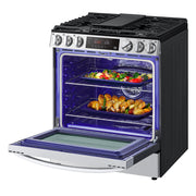 LG 30-inch Slide-in Gas Range with Air Fry Technology LSGL5833F