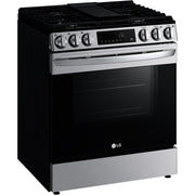 LG 30-inch Slide-in Gas Range with Air Fry Technology LSGL5833F