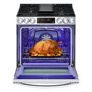 LG 30-inch Slide-in Gas Range with Air Fry Technology LSGL5833F