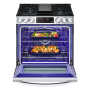 LG 30-inch Slide-in Gas Range with Air Fry Technology LSGL5833F