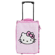 Bioworld Hello Kitty Character Face & Icons Youth 18" Luggage - Pink