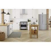Bosch 36-inch, 20.8 cu.ft. Counter-Depth French 3-Door Refrigerator with FarmFresh System™ B36CT81ENS