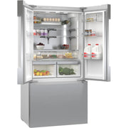 Bosch 36-inch, 20.8 cu.ft. Counter-Depth French 3-Door Refrigerator with FarmFresh System™ B36CT81ENS