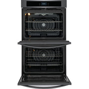 Frigidaire 30-inch Double Electric Wall Oven with Fan Convection FCWD3027AD