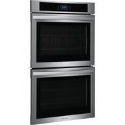 Frigidaire 30-inch Double Electric Wall Oven with Fan Convection FCWD3027AS