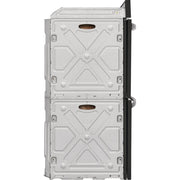 Frigidaire 30-inch Double Electric Wall Oven with Fan Convection FCWD3027AB