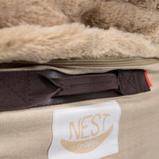 CordaRoy's Nest King Fabric Bean/Foam Chair KC-NEST-BG