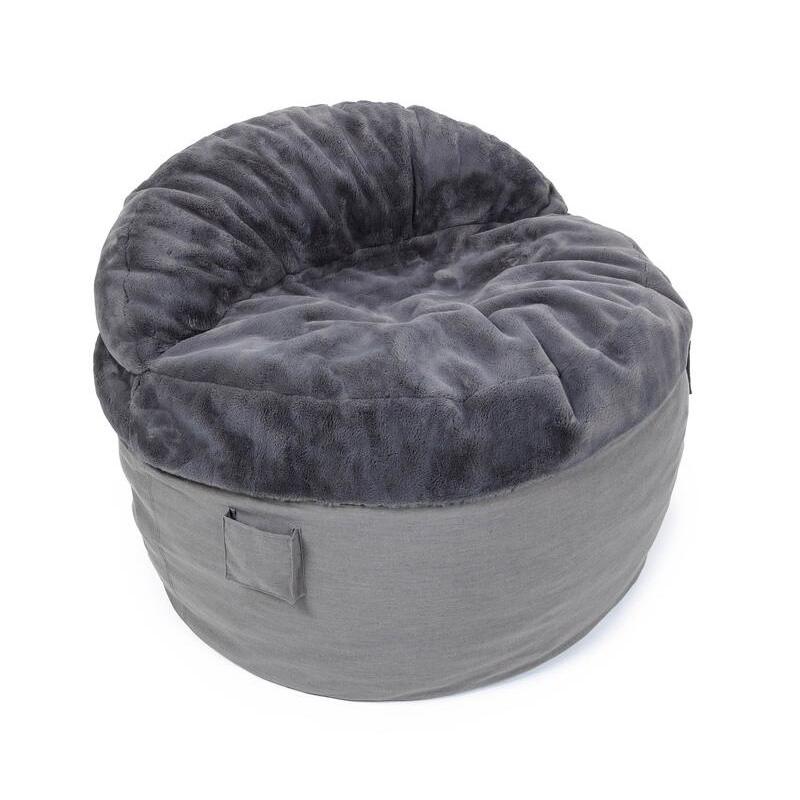 CordaRoy's Nest Queen Fabric Bean/Foam Chair QC-NEST-CH