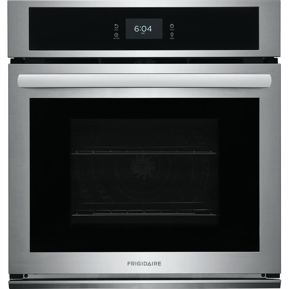 Frigidaire 27-inch, 3.8 cu. ft. Built-in Single Wall Oven with Convection Technology FCWS2727AS