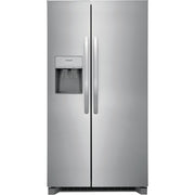 Frigidaire 36-inch, 25.6 cu.ft. Freestanding Side-by-Side Refrigerator with Water and Ice Dispensing System FRSS2633AS
