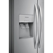 Frigidaire 36-inch, 25.6 cu.ft. Freestanding Side-by-Side Refrigerator with Water and Ice Dispensing System FRSS2633AS