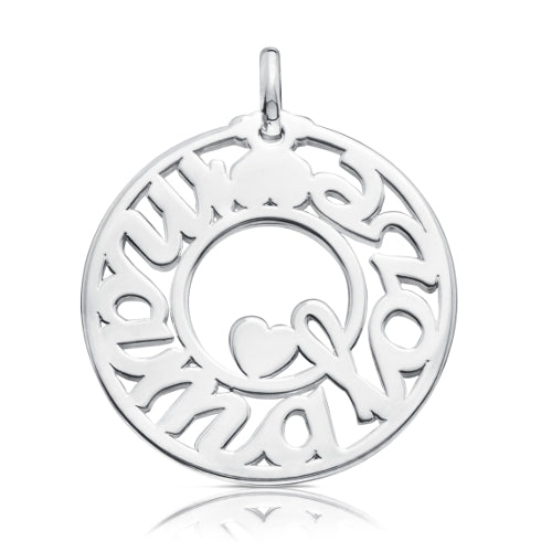 Tous Women's Mother of Pearl Mama Pendant in Sterling Silver