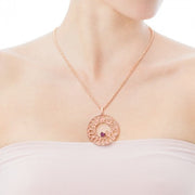 Tous Women's 0.1 ct. Ruby Mother of Pearl Mama Pendant in 18K Rose Gold