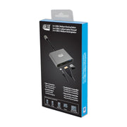 Adesso AUH-4010 3-in-1 USB-C Multi-Port Docking Station - Silver