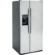 GE 33-inch, 23 cu. ft. Side-By-Side Refrigerator with Water and Ice Dispensing System GSS23GYPFS