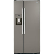 GE 33-inch, 23 cu. ft. Side-By-Side Refrigerator with Water and Ice Dispensing System GSS23GMPES