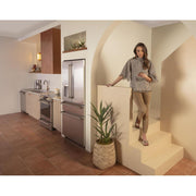 Café 36-inch, 22.3 cu.ft. Counter-Depth French 4-Door Refrigerator with Wi-Fi CXE22DP2PS1