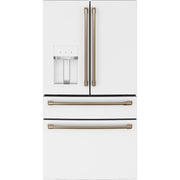 Café 36-inch, 22.3 cu.ft. Counter-Depth French 4-Door Refrigerator with Wi-Fi CXE22DP4PW2