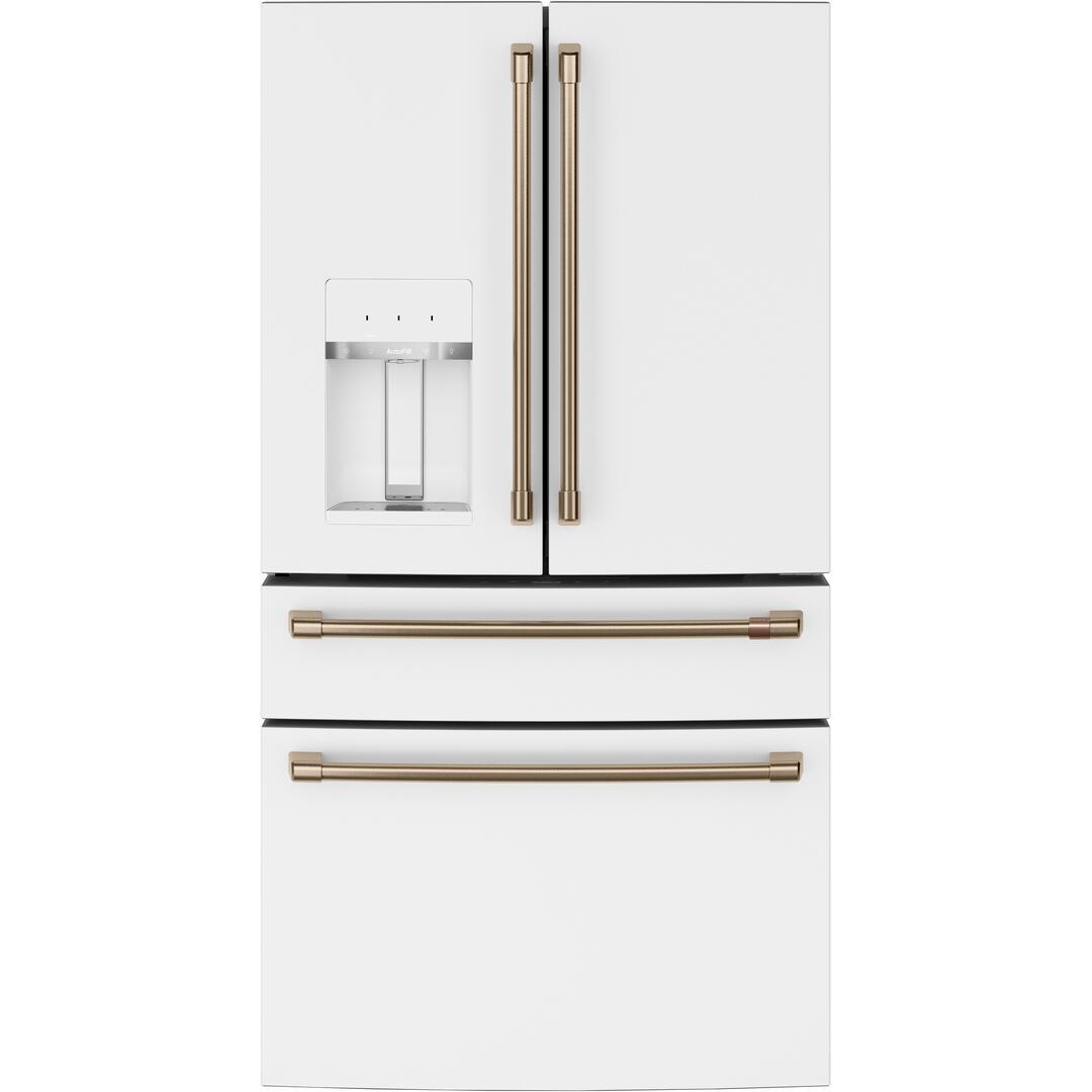 Café 36-inch, 22.3 cu.ft. Counter-Depth French 4-Door Refrigerator with Wi-Fi CXE22DP4PW2