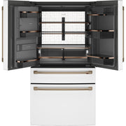 Café 36-inch, 22.3 cu.ft. Counter-Depth French 4-Door Refrigerator with Wi-Fi CXE22DP4PW2