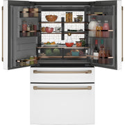 Café 36-inch, 22.3 cu.ft. Counter-Depth French 4-Door Refrigerator with Wi-Fi CXE22DP4PW2