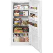 GE 14.2 cu.ft. Freestanding Upright Freezer FUF14QRRWW