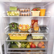 GE 32-inch, 17.7 cu.ft. Counter-Depth Bottom Freezer Refrigerator with LED Lighting GBE17HYRFS