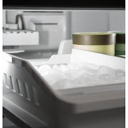GE 30-inch, 21 cu.ft. Freestanding Bottom Freezer Refrigerator with Interior Ice Maker GDE21EYKFS