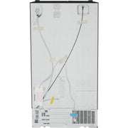 GE 36-inch 25.3 cu.ft. Freestanding Side-by-Side Refrigerator with LED Lighting GSE25GGPBB