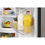 GE 36-inch 25.3 cu.ft. Freestanding Side-by-Side Refrigerator with LED Lighting GSE25GGPWW